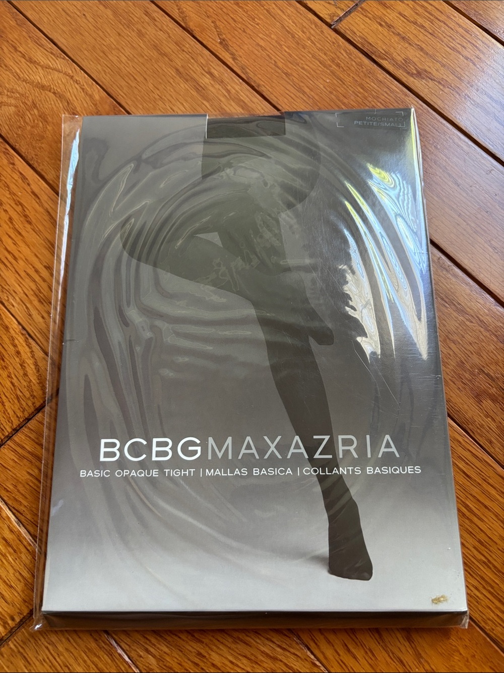 BCBGMAXAZRIA Basic Opaque Tight Mochiato Sz.XS/S
